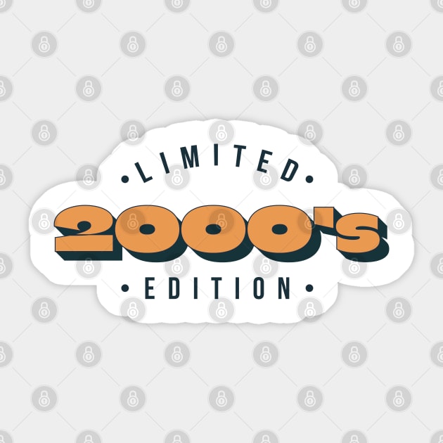 2000's Limited Edition Retro Sticker by syahrilution